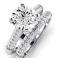 Iberis Diamond Matching Band Only (does Not Include Engagement Ring) For Ring With Round Center whitegold