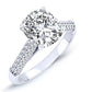 Iberis Cushion Diamond Bridal Set (Lab Grown Igi Cert) whitegold