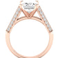 Iberis Emerald Diamond Engagement Ring (Lab Grown Igi Cert) rosegold