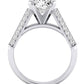 Iberis Oval Diamond Engagement Ring (Lab Grown Igi Cert) whitegold