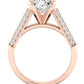 Iberis Oval Diamond Engagement Ring (Lab Grown Igi Cert) rosegold