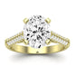 Iberis - GIA Natural Oval Diamond Engagement Ring