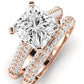 Iberis Diamond Matching Band Only (does Not Include Engagement Ring) For Ring With Princess Center rosegold