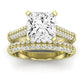 Iberis Diamond Matching Band Only (does Not Include Engagement Ring) For Ring With Princess Center yellowgold