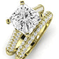 Iberis Diamond Matching Band Only (does Not Include Engagement Ring) For Ring With Princess Center yellowgold