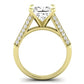 Iberis Diamond Matching Band Only (does Not Include Engagement Ring) For Ring With Princess Center yellowgold