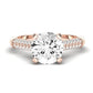 Iberis Diamond Matching Band Only (does Not Include Engagement Ring) For Ring With Round Center rosegold