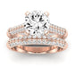 Iberis Diamond Matching Band Only (does Not Include Engagement Ring) For Ring With Round Center rosegold