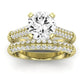 Iberis Diamond Matching Band Only (does Not Include Engagement Ring) For Ring With Round Center yellowgold