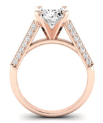 Iberis Oval Diamond Engagement Ring (Lab Grown Igi Cert) rosegold