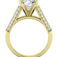 Iberis Oval Diamond Engagement Ring (Lab Grown Igi Cert) yellowgold