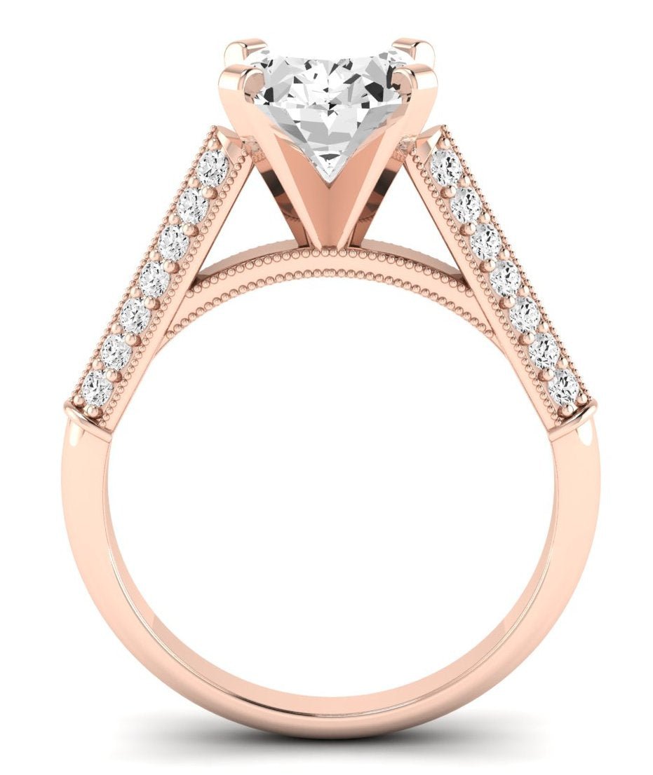 Iberis Oval Diamond Engagement Ring (Lab Grown Igi Cert) rosegold