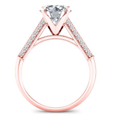 Iberis Round Diamond Bridal Set (Lab Grown Igi Cert) rosegold