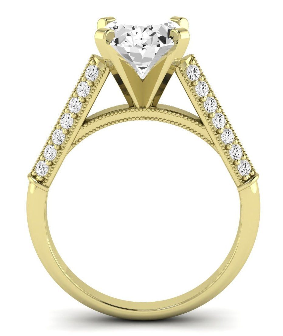 Iberis Oval Diamond Engagement Ring (Lab Grown Igi Cert) yellowgold