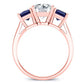 Ilex Round Diamond Engagement Ring (Lab Grown Igi Cert) rosegold