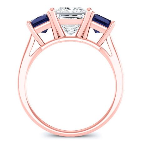 Ilex Princess Diamond Bridal Set (Lab Grown Igi Cert) rosegold