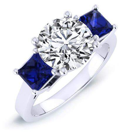 5.00 ct - Ilex - Round Lab Diamond Engagement Ring (IGI Certified)