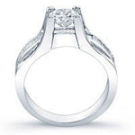 Ilima Round Diamond Engagement Ring (Lab Grown Igi Cert) whitegold