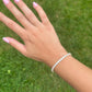 Daily Deal: 11ct Total Weight Round Lab Diamond Tennis Bracelet