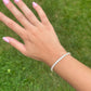 Daily Deal: 11ct Total Weight Round Moissanite Tennis Bracelet