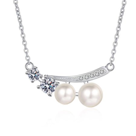 Indie Diamond Necklace whitegold