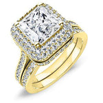 Indigo Princess Diamond Bridal Set (Lab Grown Igi Cert) yellowgold
