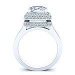 Indigo Princess Diamond Engagement Ring (Lab Grown Igi Cert) whitegold