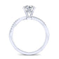 Iris Cushion Diamond Bridal Set (Lab Grown Igi Cert) whitegold