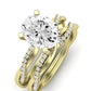 Iris Oval Diamond Bridal Set (Lab Grown Igi Cert) yellowgold