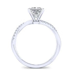 Iris Round Diamond Bridal Set (Lab Grown Igi Cert) whitegold