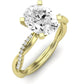 Iris Oval Diamond Engagement Ring (Lab Grown Igi Cert) yellowgold