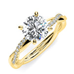 iris round yellowgold