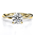 iris round yellowgold