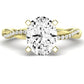 Iris Oval Diamond Engagement Ring (Lab Grown Igi Cert) yellowgold