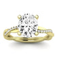 Iris - GIA Certified Oval Diamond Engagement Ring