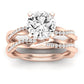 Iris - GIA Certified Round Diamond Bridal Set