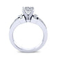 Ivy Round Diamond Bridal Set (Lab Grown Igi Cert) whitegold