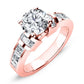 Ivy Round Diamond Bridal Set (Lab Grown Igi Cert) rosegold