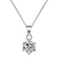 Iza Diamond Necklace (Clarity Enhanced) whitegold