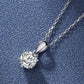 Iza Moissanite Necklace whitegold