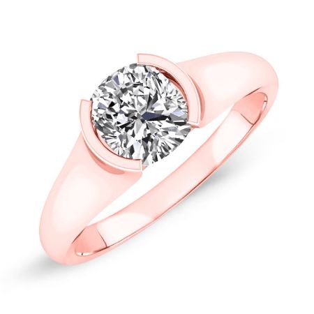 Jasmine Cushion Moissanite Bridal Set rosegold