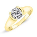 Jasmine Cushion Moissanite Bridal Set yellowgold