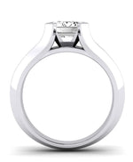 Jasmine Emerald Diamond Engagement Ring (Lab Grown Igi Cert) whitegold