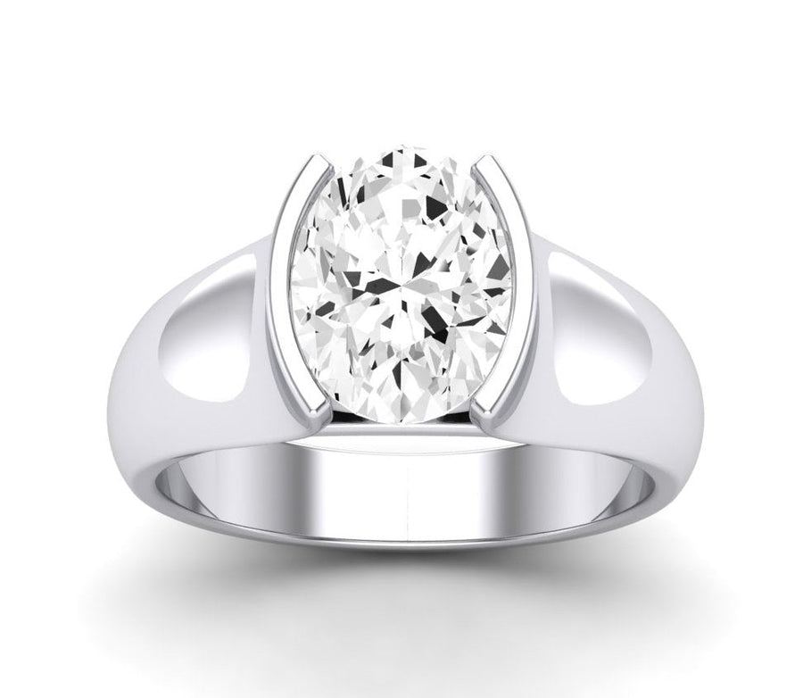 2.00 ct - Jasmine - GIA Natural Oval Diamond Engagement Ring