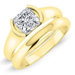 Jasmine Princess Diamond Bridal Set (Lab Grown Igi Cert) yellowgold