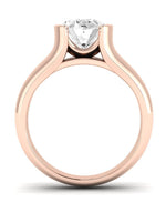 Jasmine Oval Diamond Engagement Ring (Lab Grown Igi Cert) rosegold