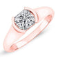 Jasmine Princess Diamond Engagement Ring (Lab Grown Igi Cert) rosegold