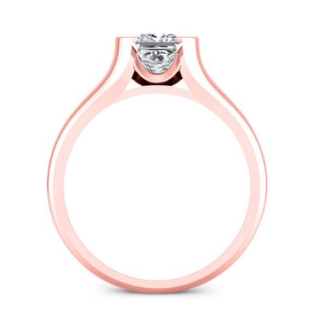 Jasmine Princess Diamond Engagement Ring (Lab Grown Igi Cert) rosegold