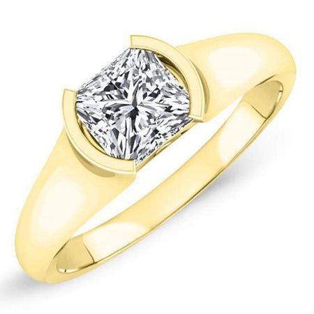 Jasmine Princess Diamond Engagement Ring (Lab Grown Igi Cert) yellowgold