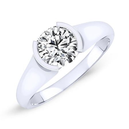 Jasmine Round Diamond Bridal Set (Lab Grown Igi Cert) whitegold